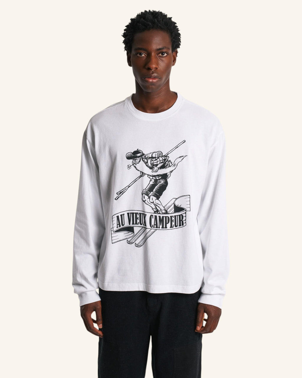 Skieur T-Shirt - White