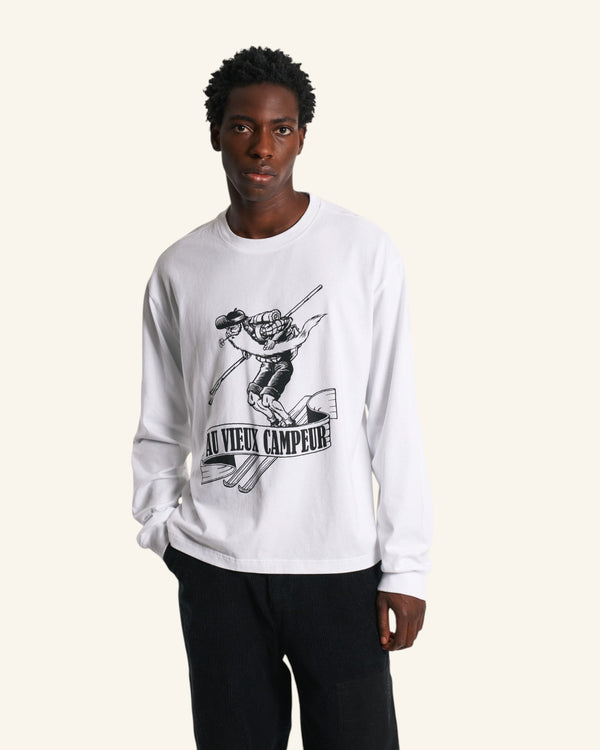 Skieur T-Shirt - White