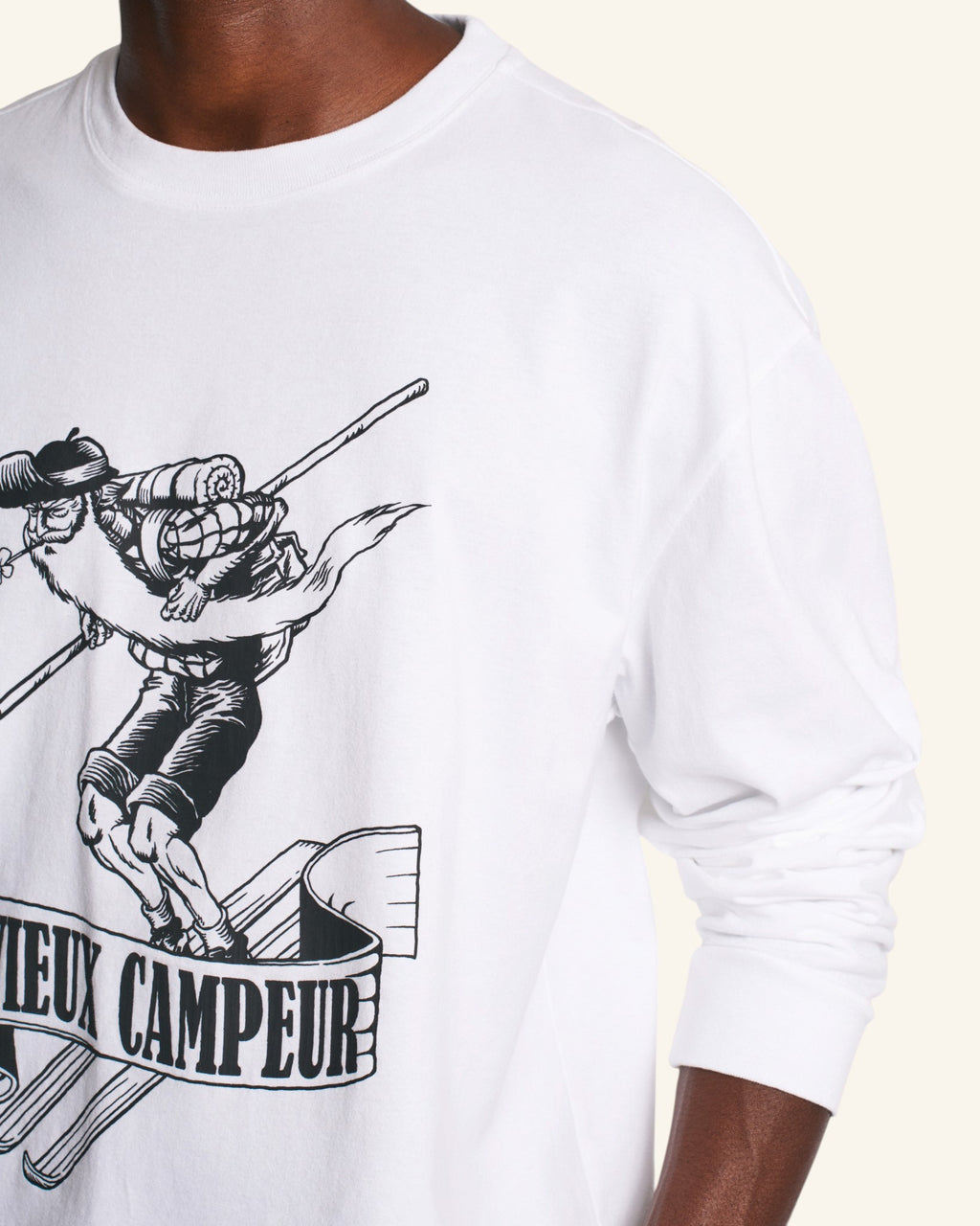Skieur T-Shirt - White