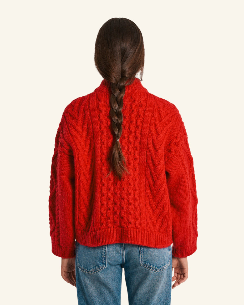 Cardigan Elena - Rouge