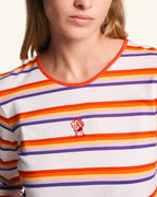 T-shirt Bianca - Ecru & Multi