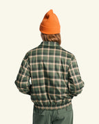 Veste Claudine Carreaux - Vert