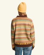 Pull Hugo - Marron & Jaune
