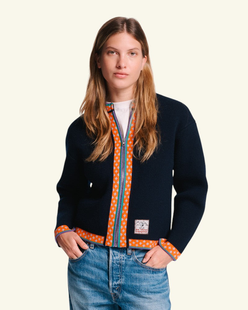 Nicole Cardigan - Navy