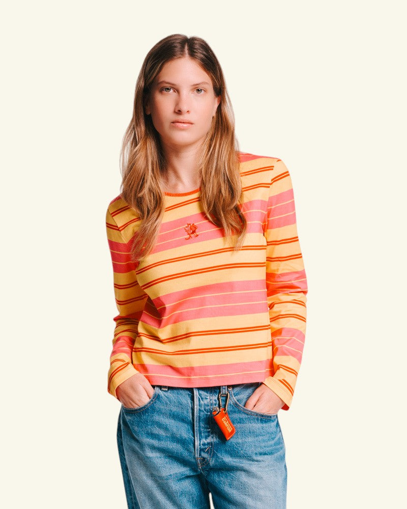 T-shirt Bianca - Jaune Rose & Rouge