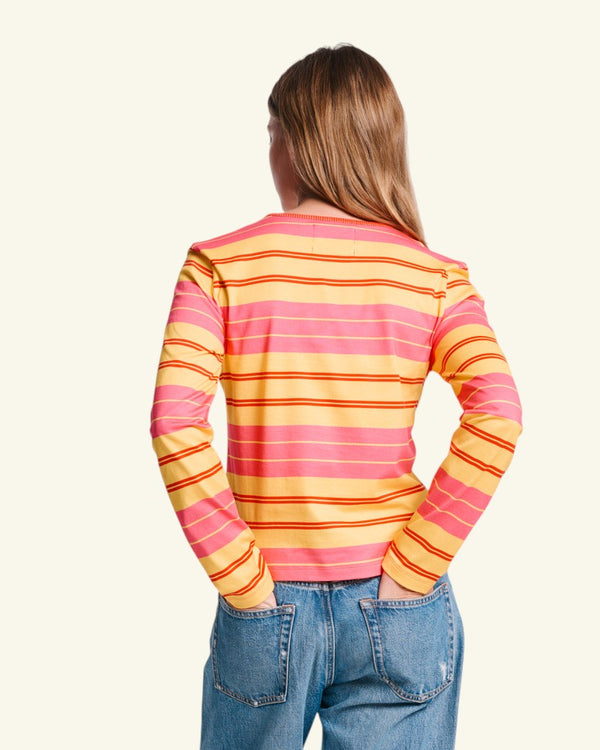 T-shirt Bianca - Jaune Rose & Rouge