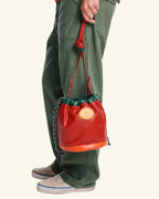 Sac Grimpeur - Bordeaux Vert & Orange