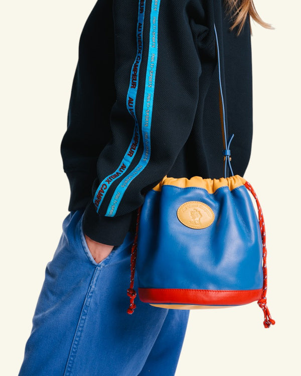 Sac Grimpeur - Bleu Jaune & Rouge