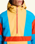 Anorak Zephyr - Bleu Rouge & Jaune