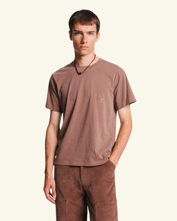 T-shirt Mercer - Marron
