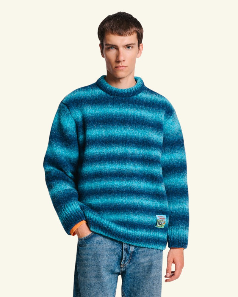 Pull Livio - Marine & Bleu