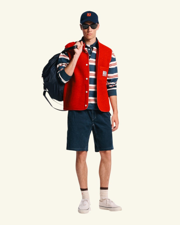 Veste Sans Manche Louison - Rouge