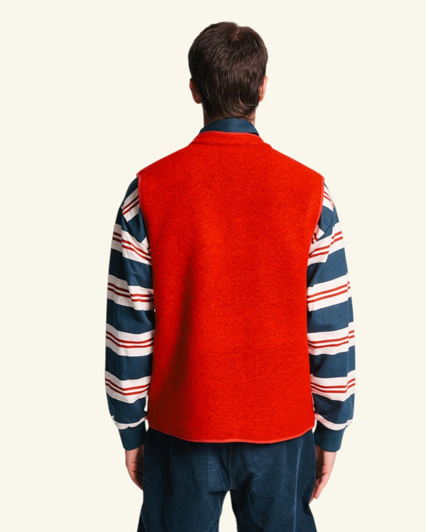 Veste Sans Manche Louison - Rouge