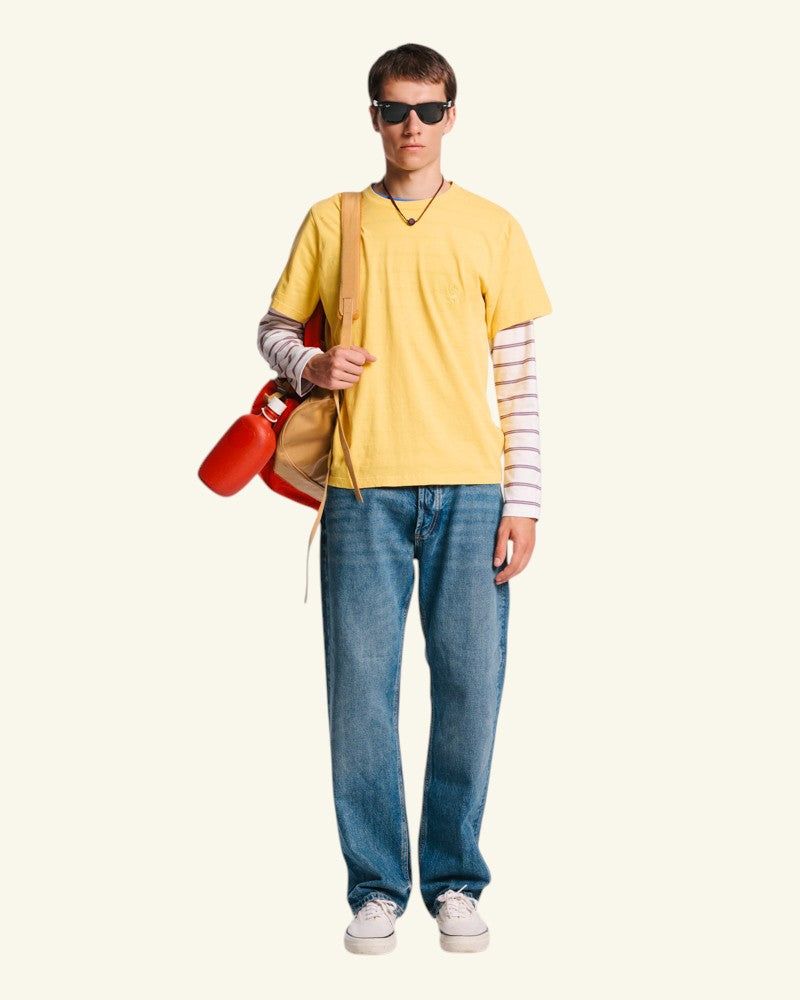 T-shirt Mercer - Jaune
