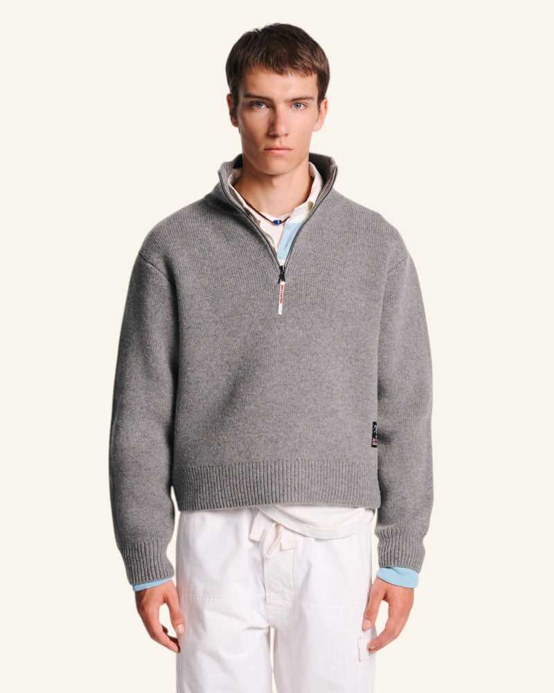 Pull Archer - Gris Chiné