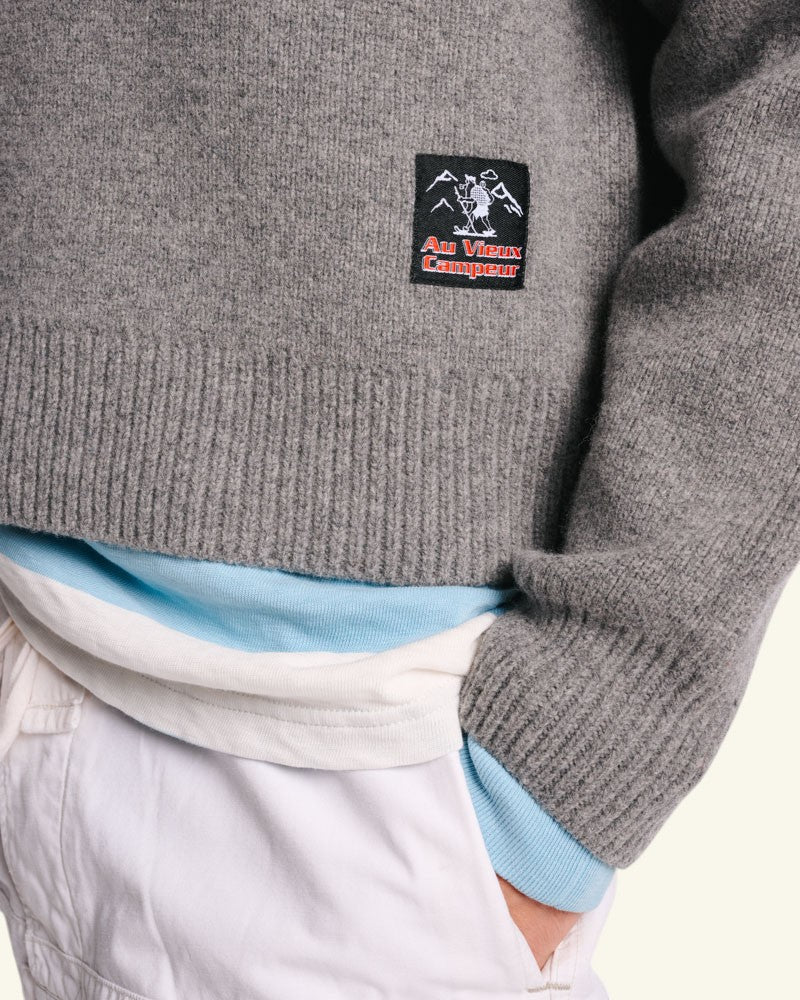 Pull Archer - Gris Chiné