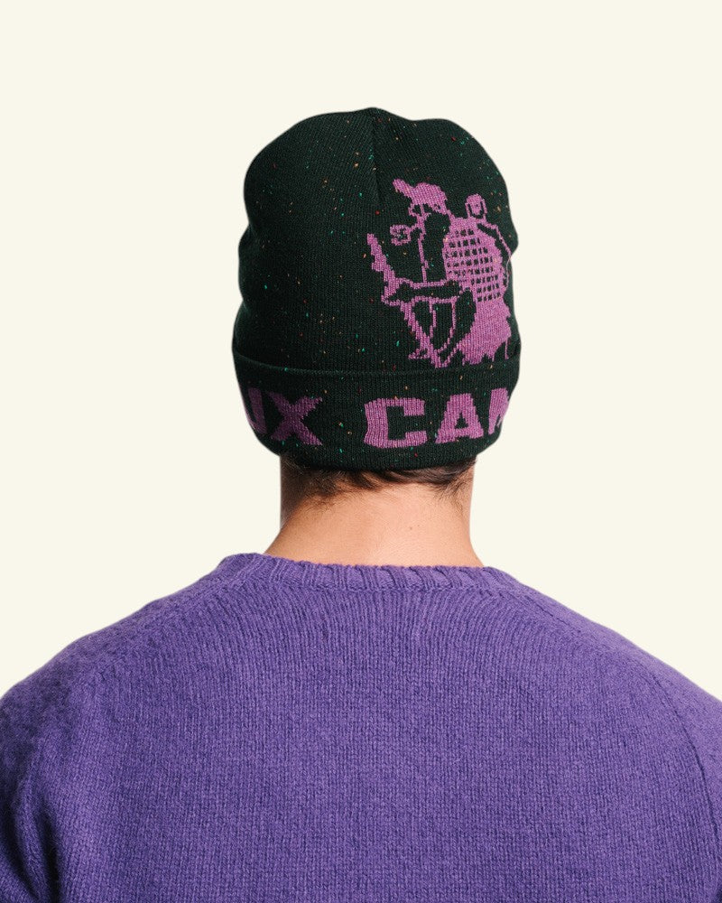 Bonnet Achille - Vert & Mauve