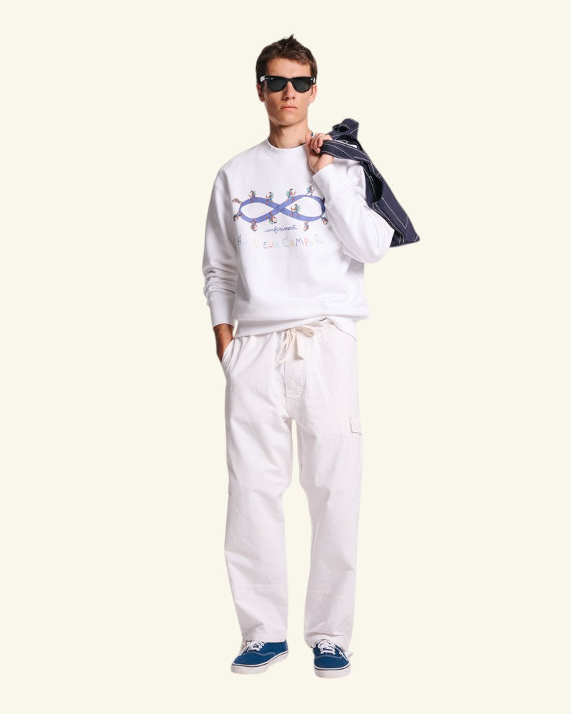 Sweat Infiniment Vieux - Blanc