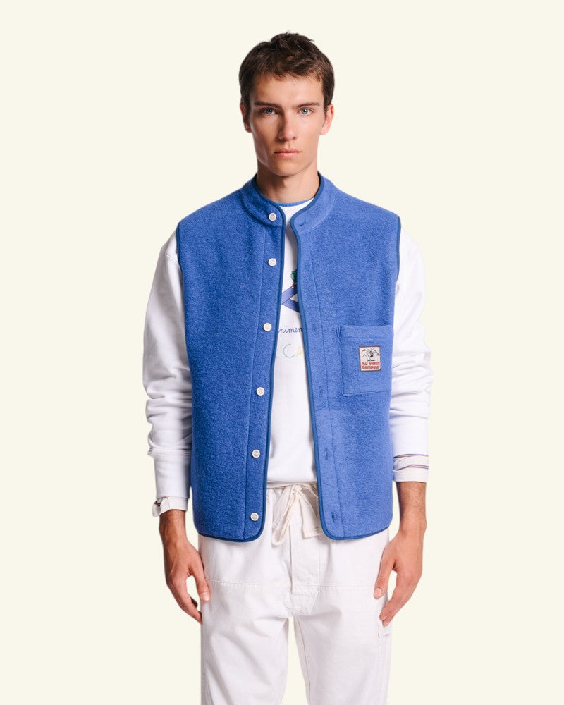 Veste Sans Manche Louison - Bleu Royal