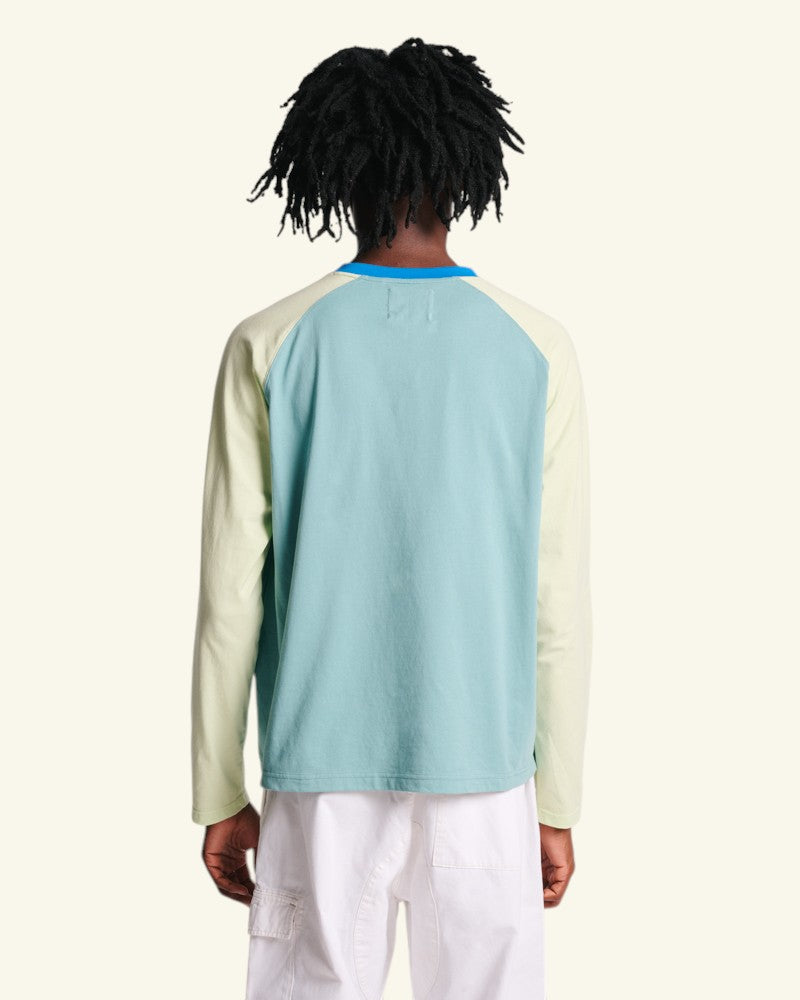 T-shirt Jace - Bleu & Vert