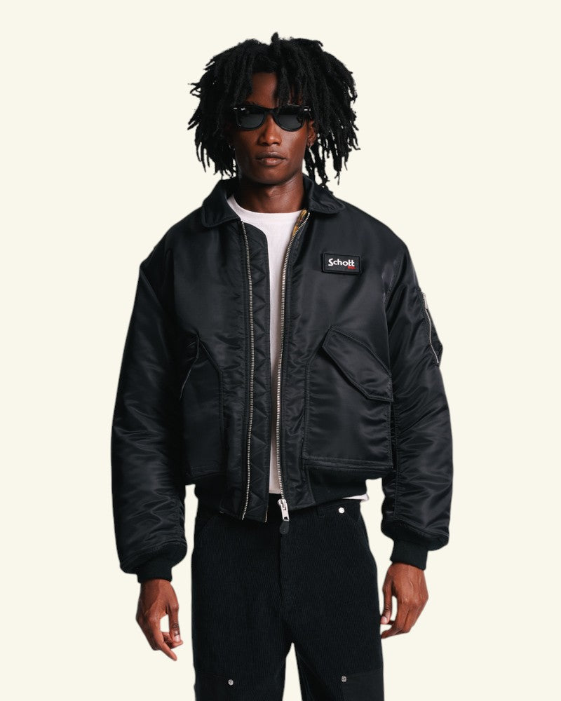 Bombers Schott X AVC - Noir