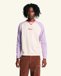 T-shirt Jace - Ecru Violet & Rose
