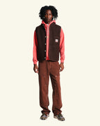 Veste Sans Manche Louison - Marron