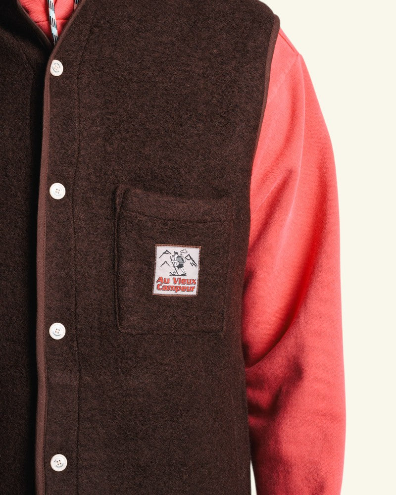 Veste Sans Manche Louison - Marron