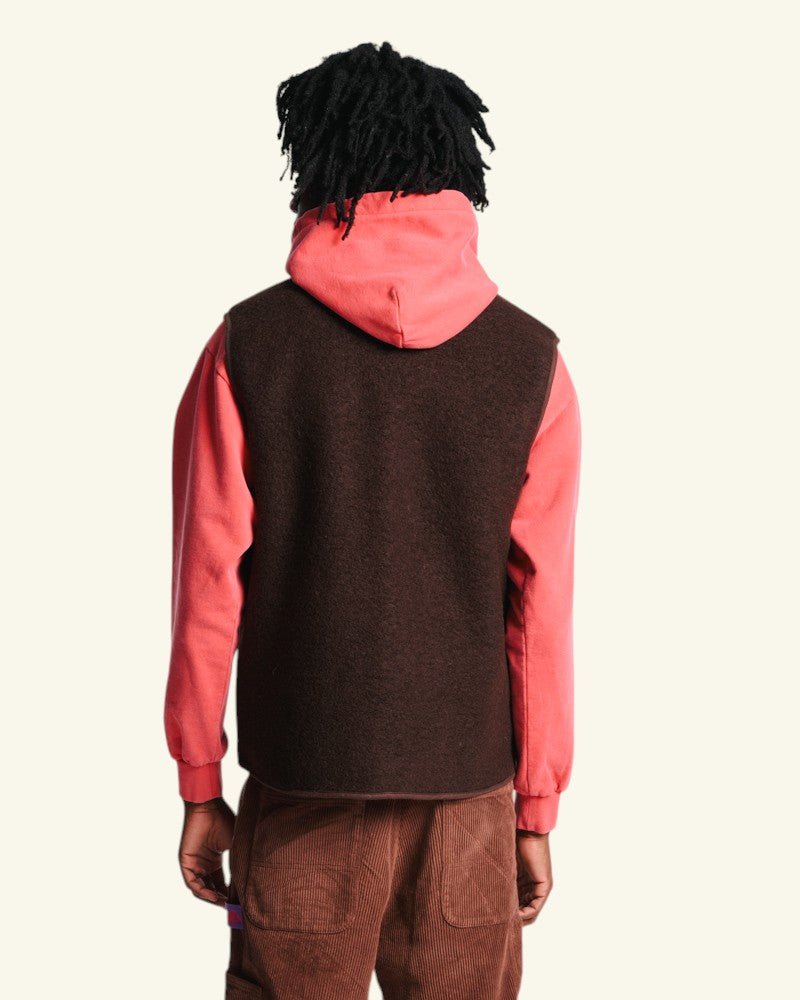 Veste Sans Manche Louison - Marron