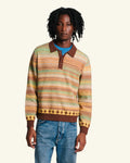 Pull Hugo - Marron & Jaune