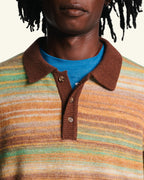 Pull Hugo - Marron & Jaune