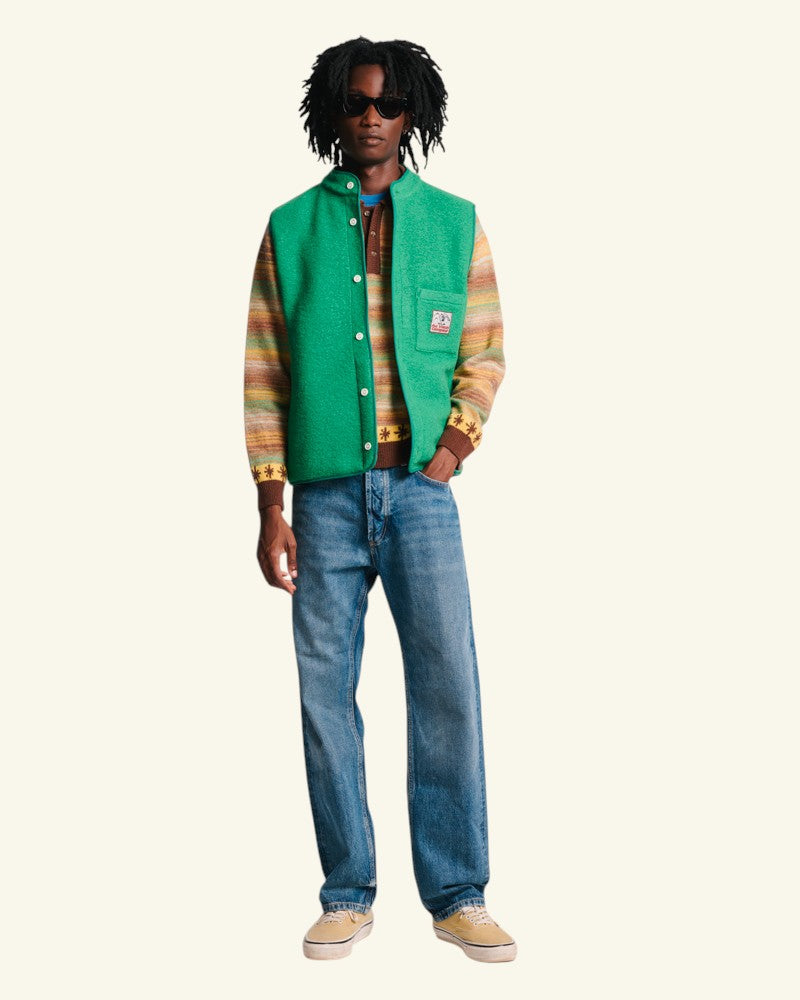 Veste Sans Manche Louison - Vert