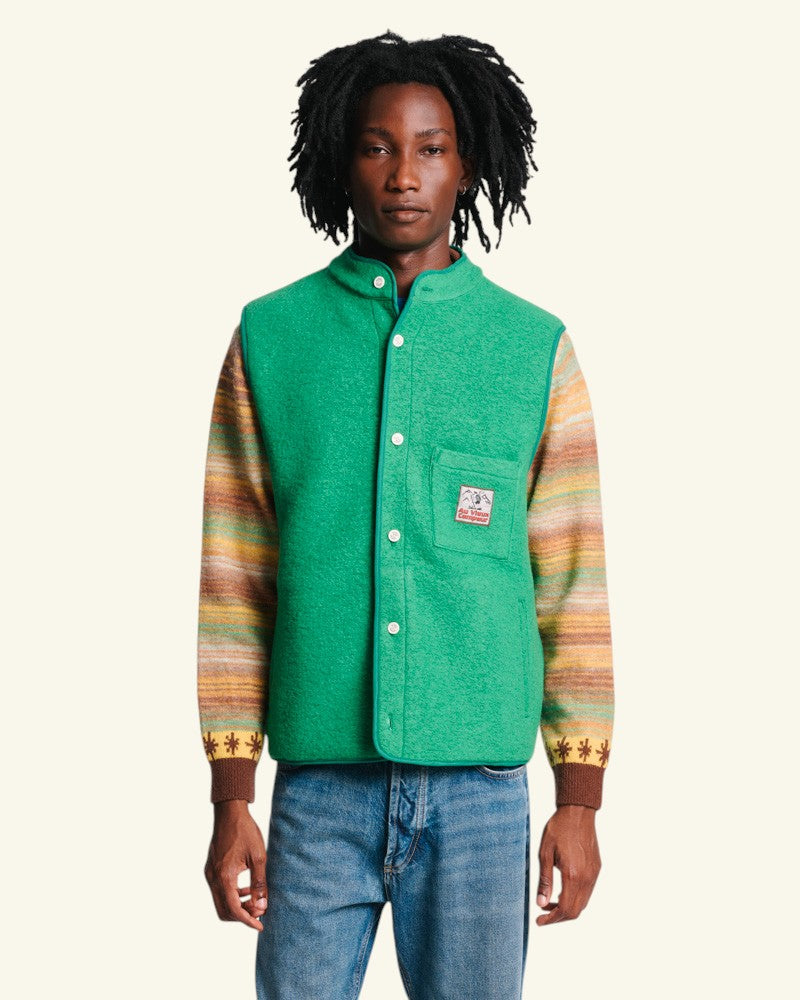 Veste Sans Manche Louison - Vert