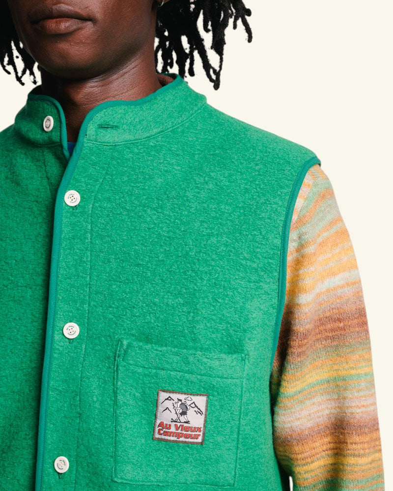 Veste Sans Manche Louison - Vert