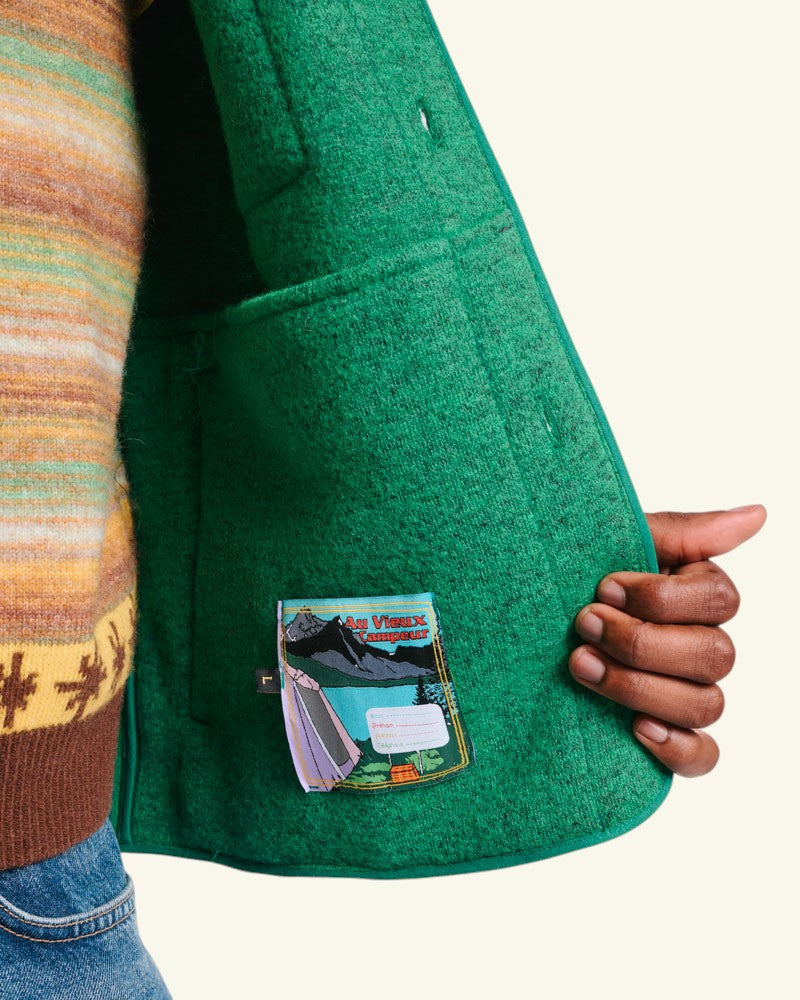 Veste Sans Manche Louison - Vert