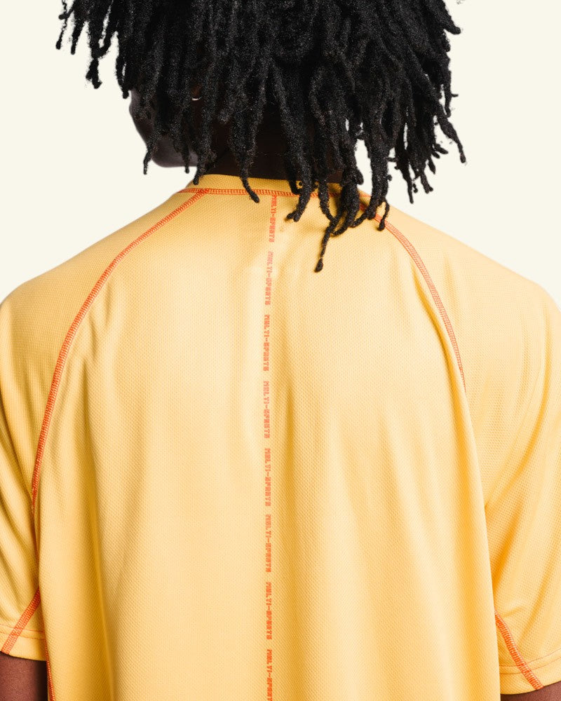 T-shirt Otis Manches Courtes - Jaune