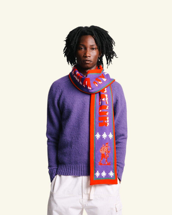 Echarpe Adrien - Violet
