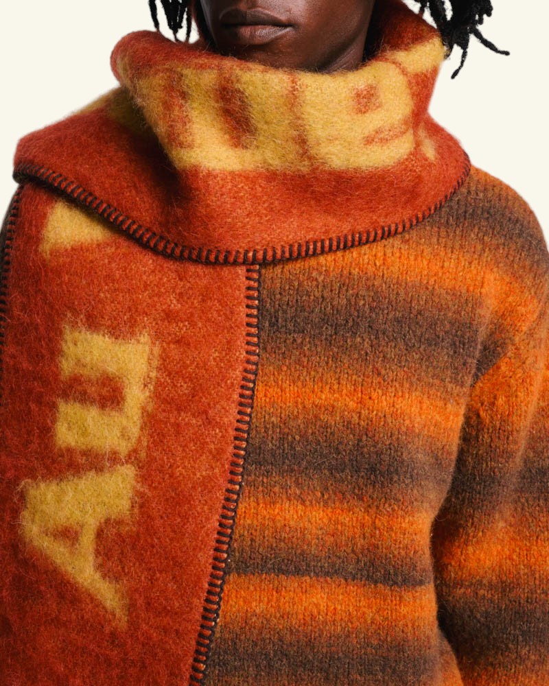 Echarpe AVC - Rouille