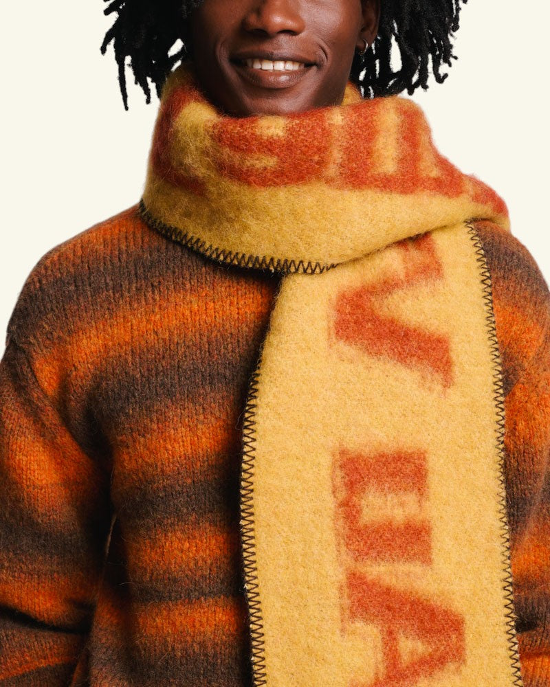 Echarpe AVC - Rouille