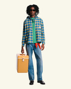 Chemise Elmer Flanelle - Bleu & Jaune