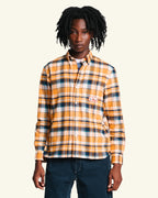 Chemise Elmer Flanelle - Jaune & Marine
