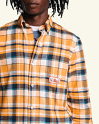 Chemise Elmer Flanelle - Jaune & Marine