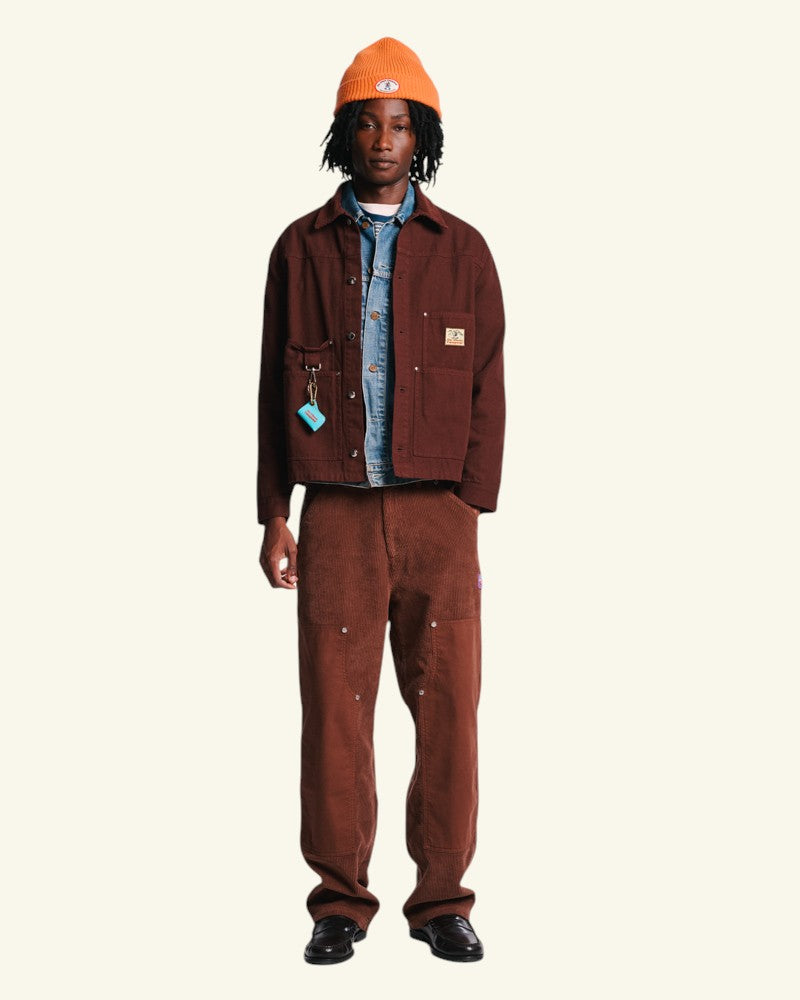 Veste Canva Henri - Chocolat