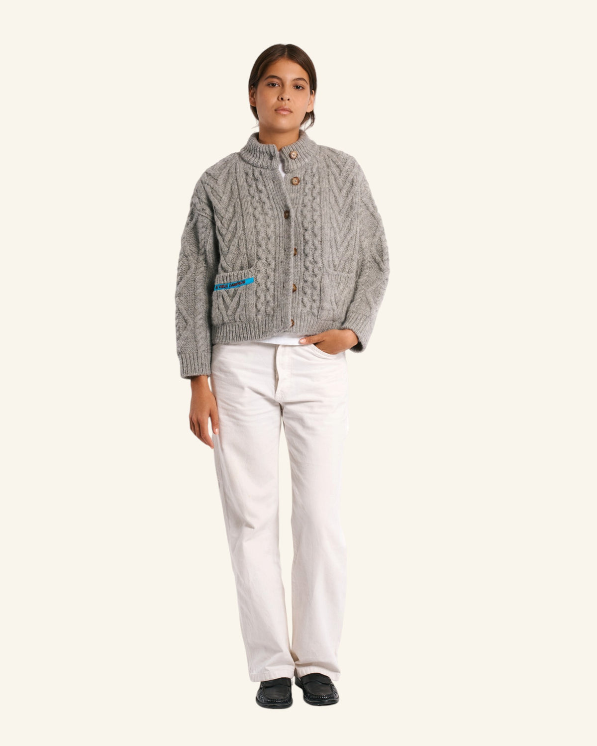 Cardigan Elena - Gris Chiné