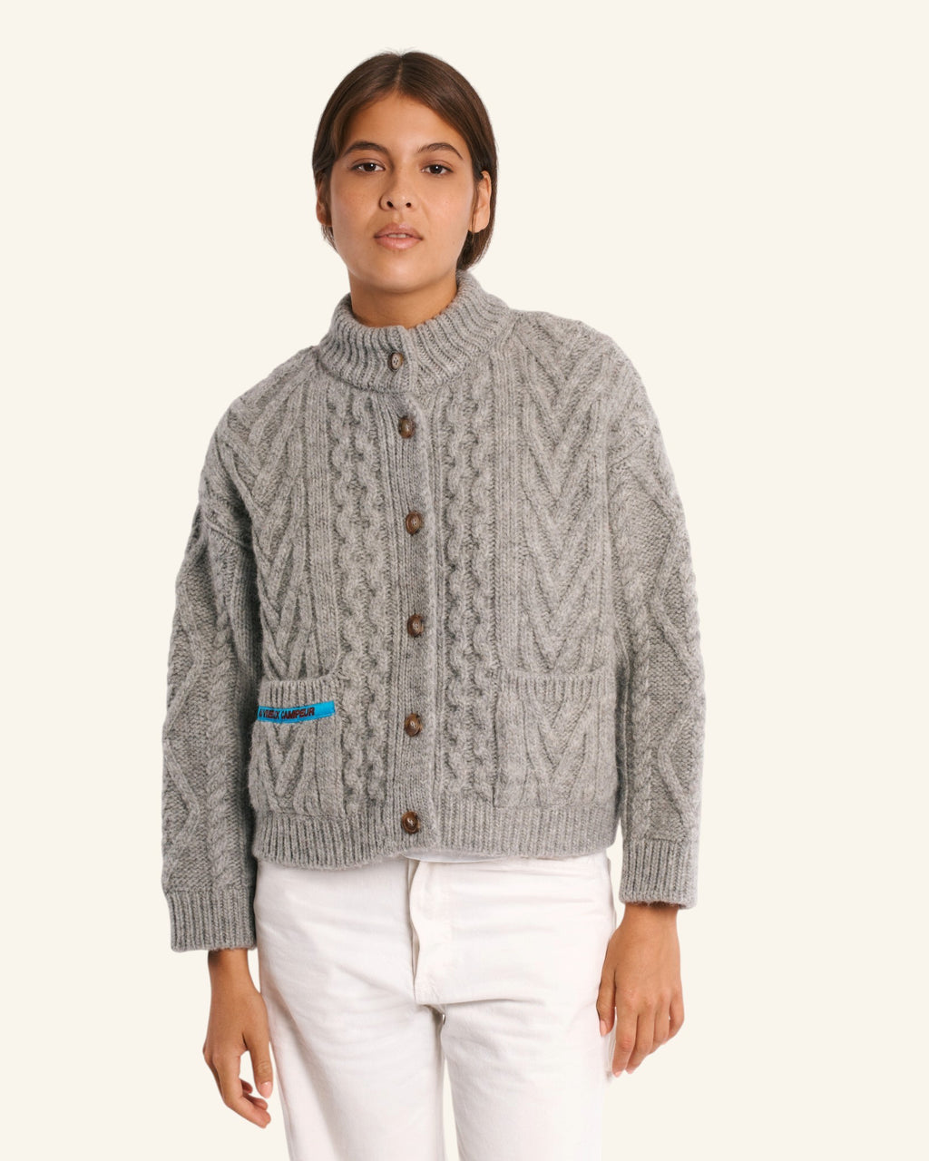 Cardigan Elena - Gris Chiné