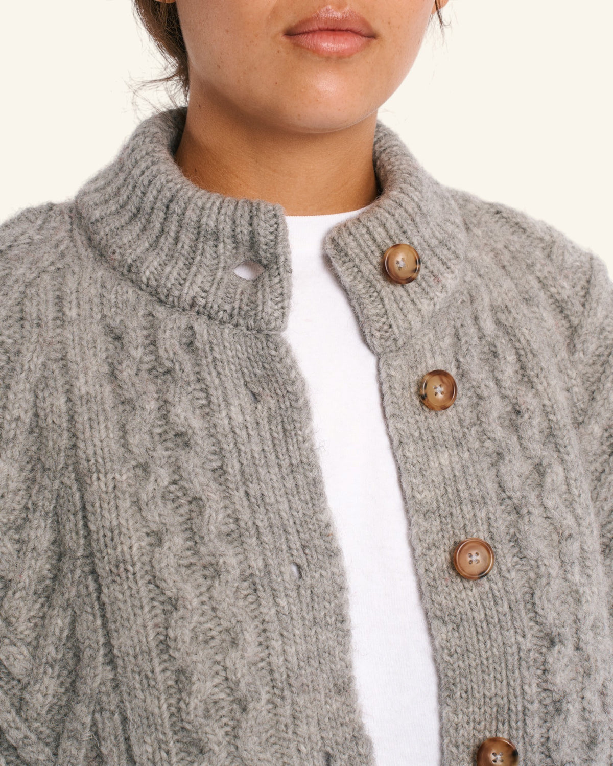 Cardigan Elena - Gris Chiné