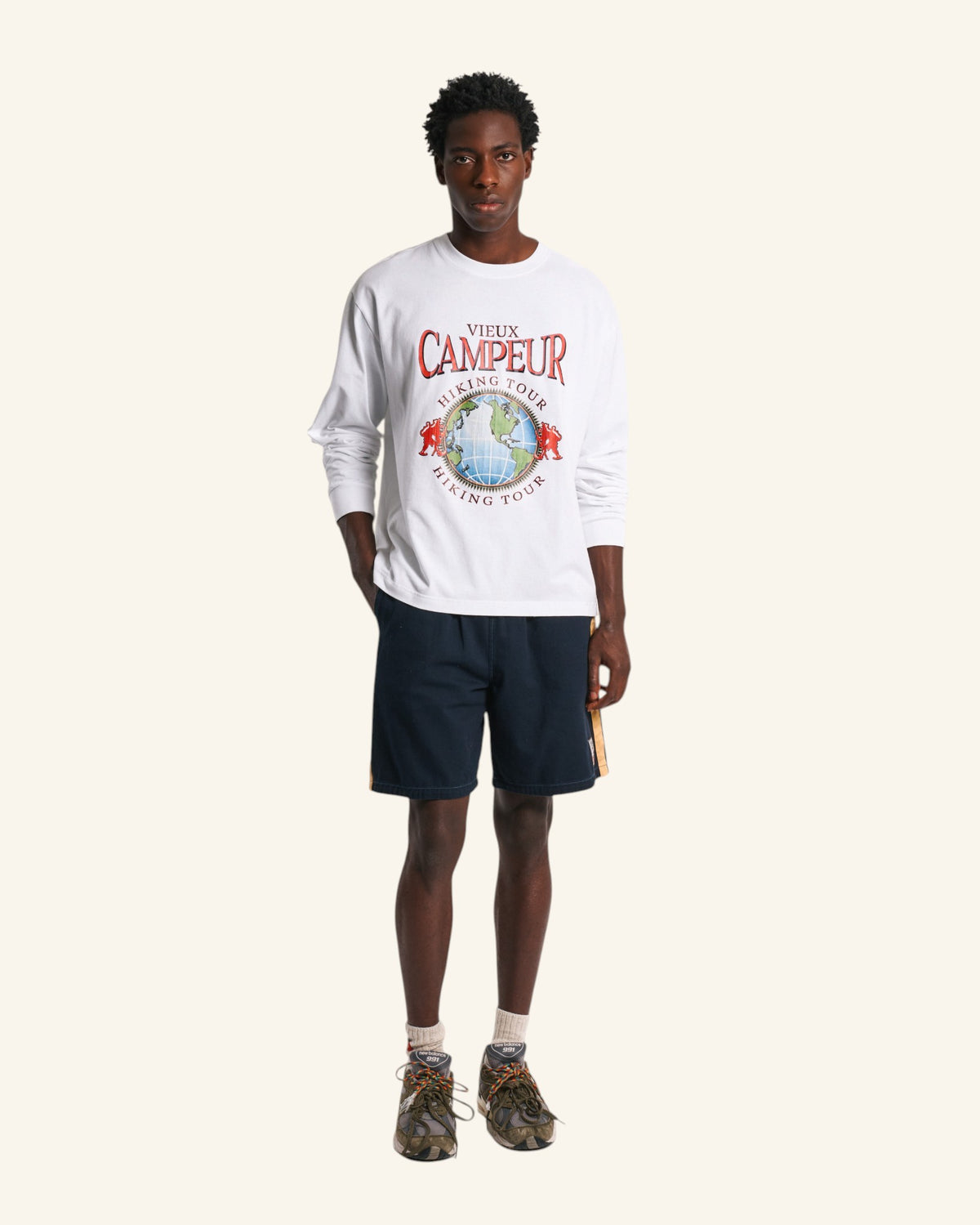 T-shirt Hiking Tour - White