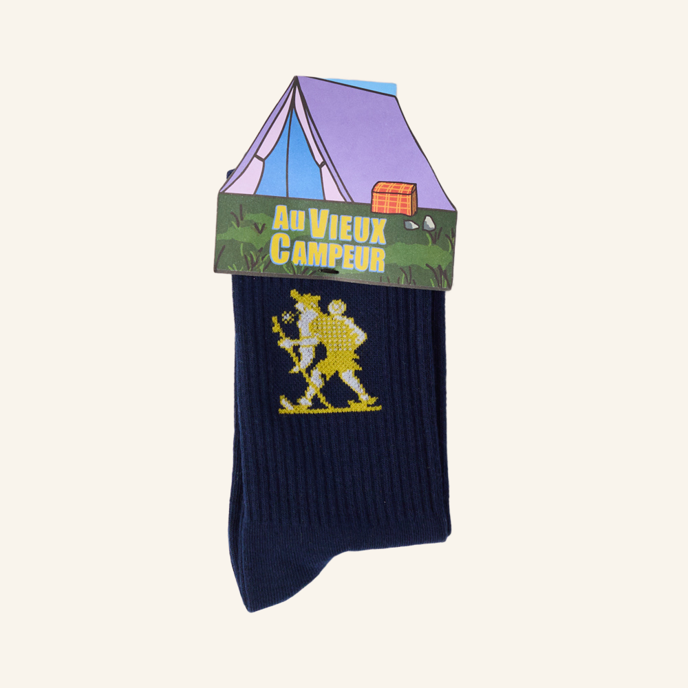 Walker Socks - Navy