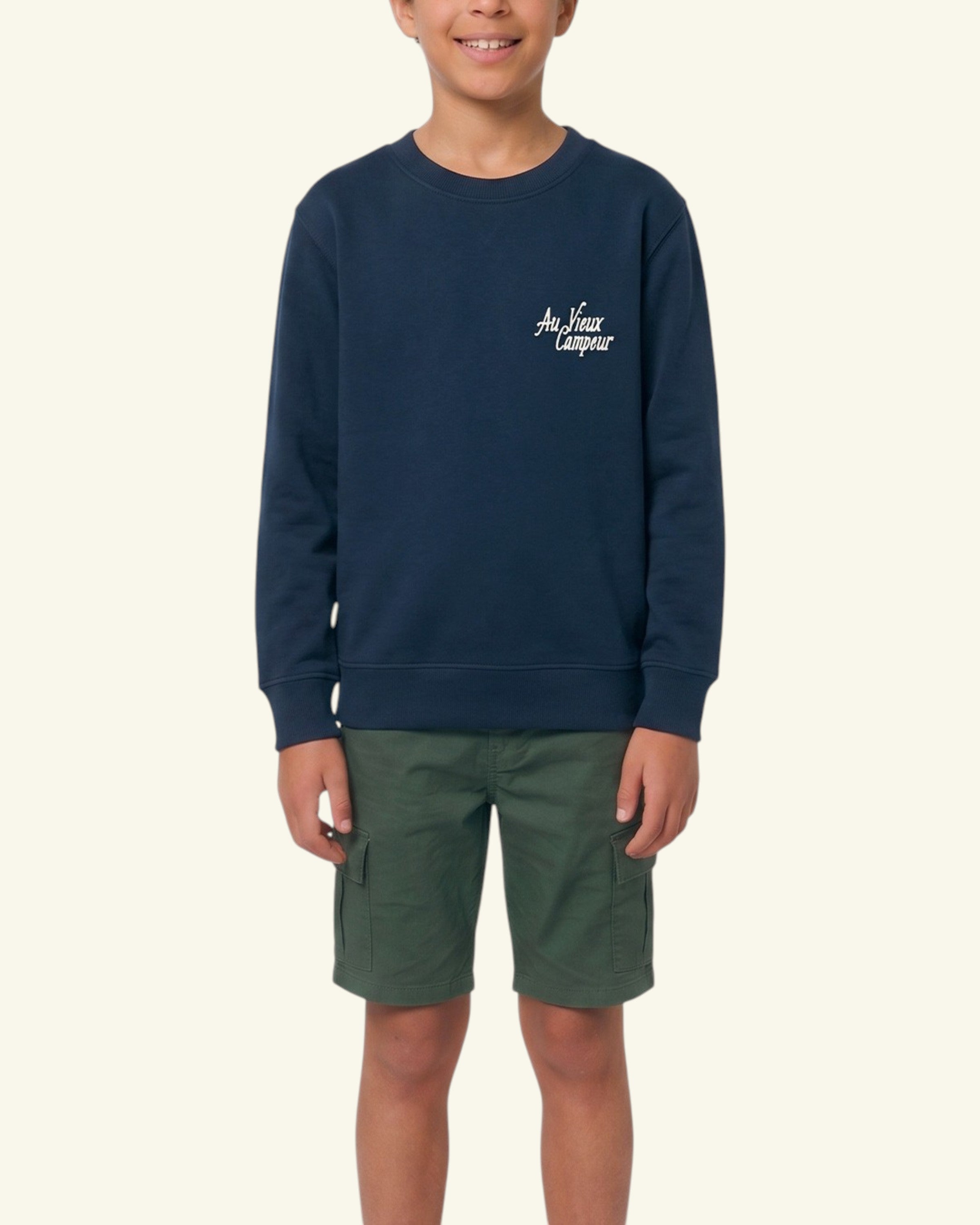 Sweat Kids Au Vieux Campeur - Marine