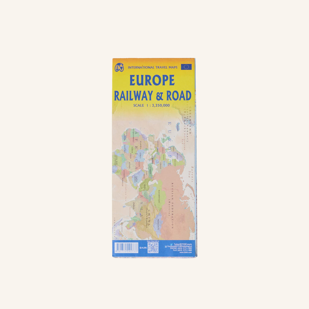 Carte - Europe Railway & Road